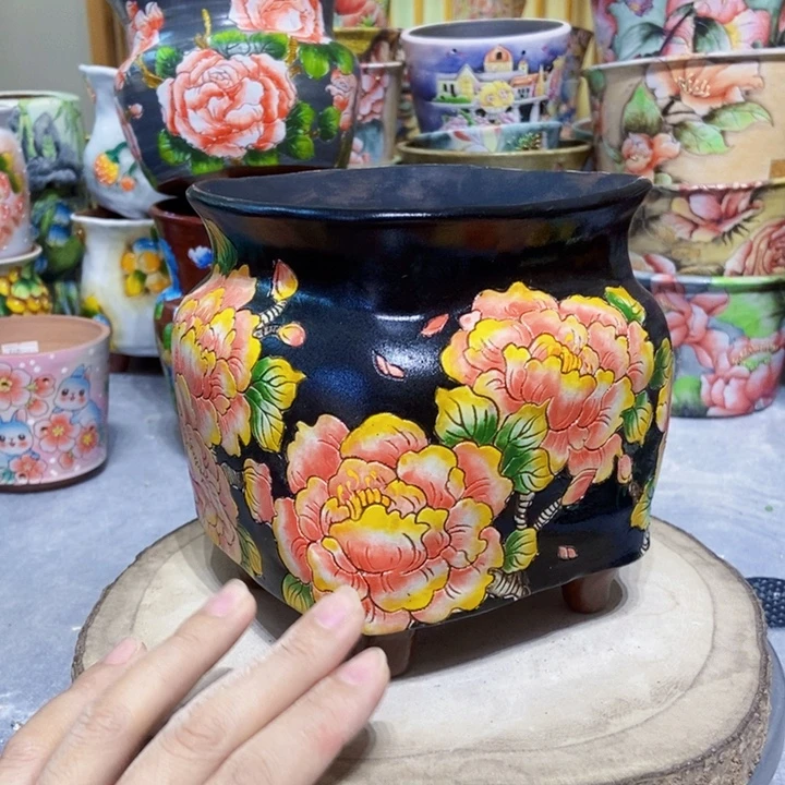 景德镇艺术手绘作品