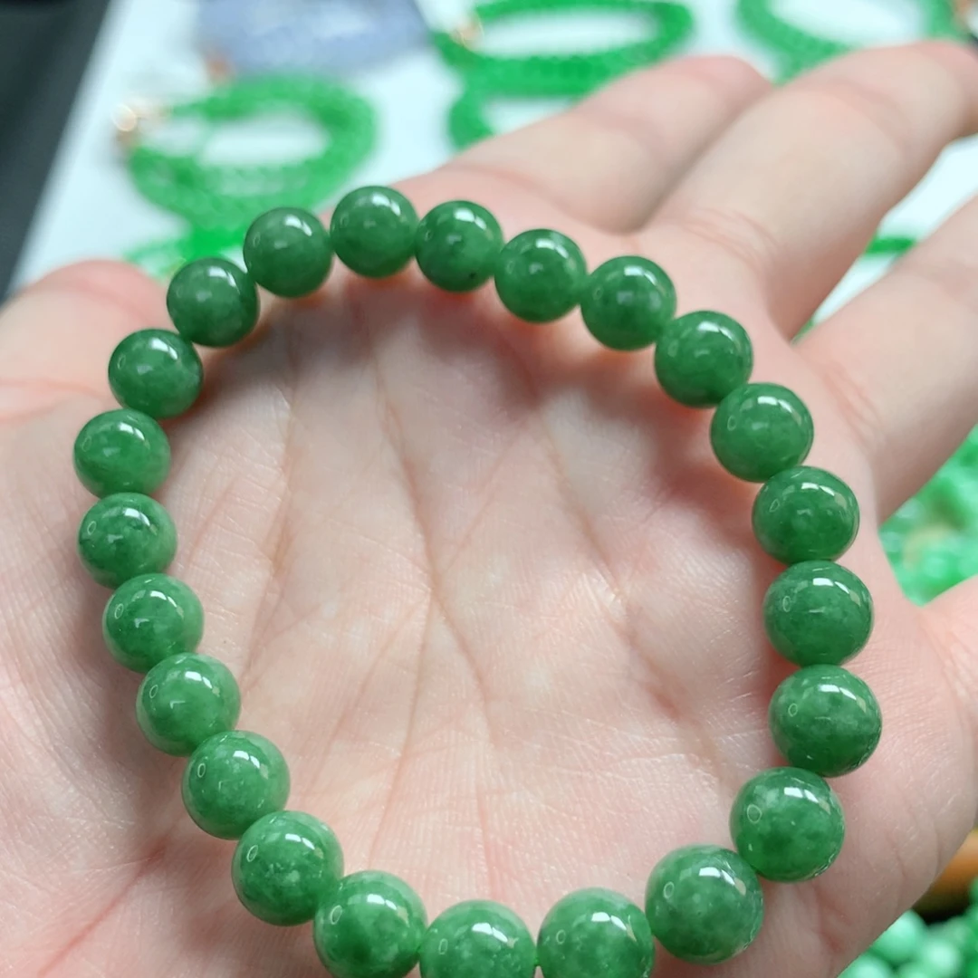 翡翠未镶嵌手链翡翠