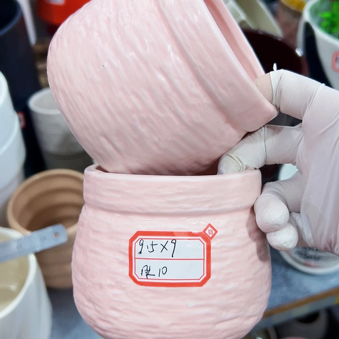 外贸尾单陶瓷花盆凑单10米包邮