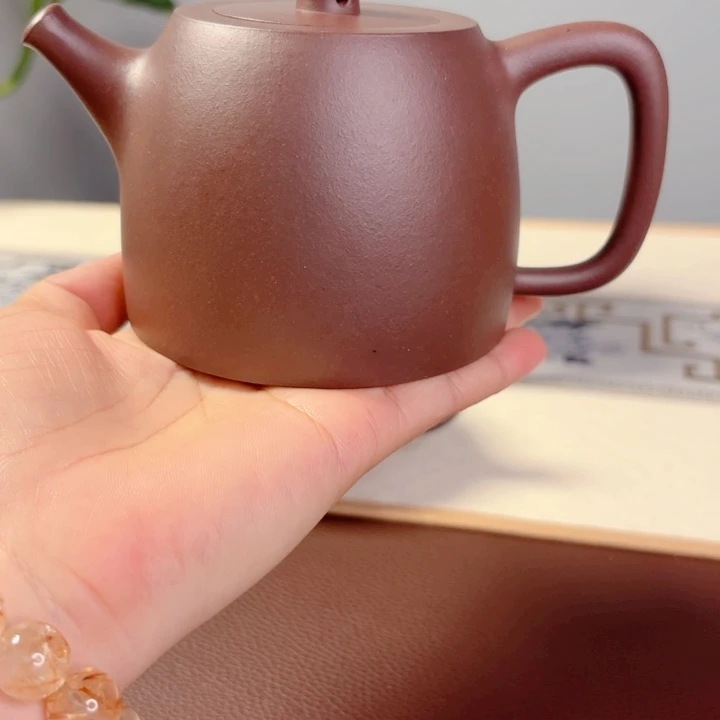 大***意紫砂茶壶汉铎全手工制作