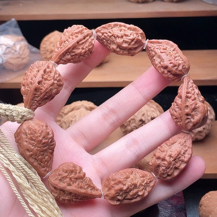 吊坠文玩核桃21毕业头货麒麟角