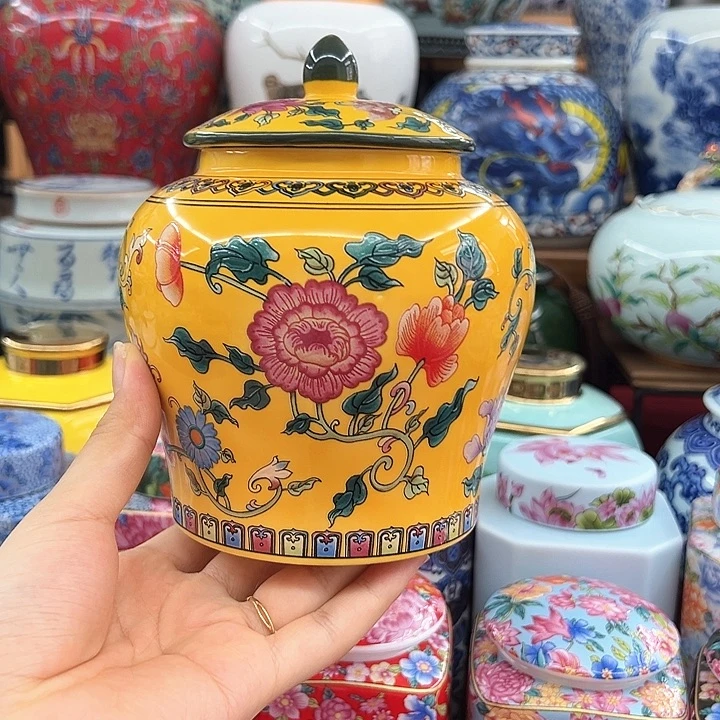 瓷片陶瓷密封罐陶瓷