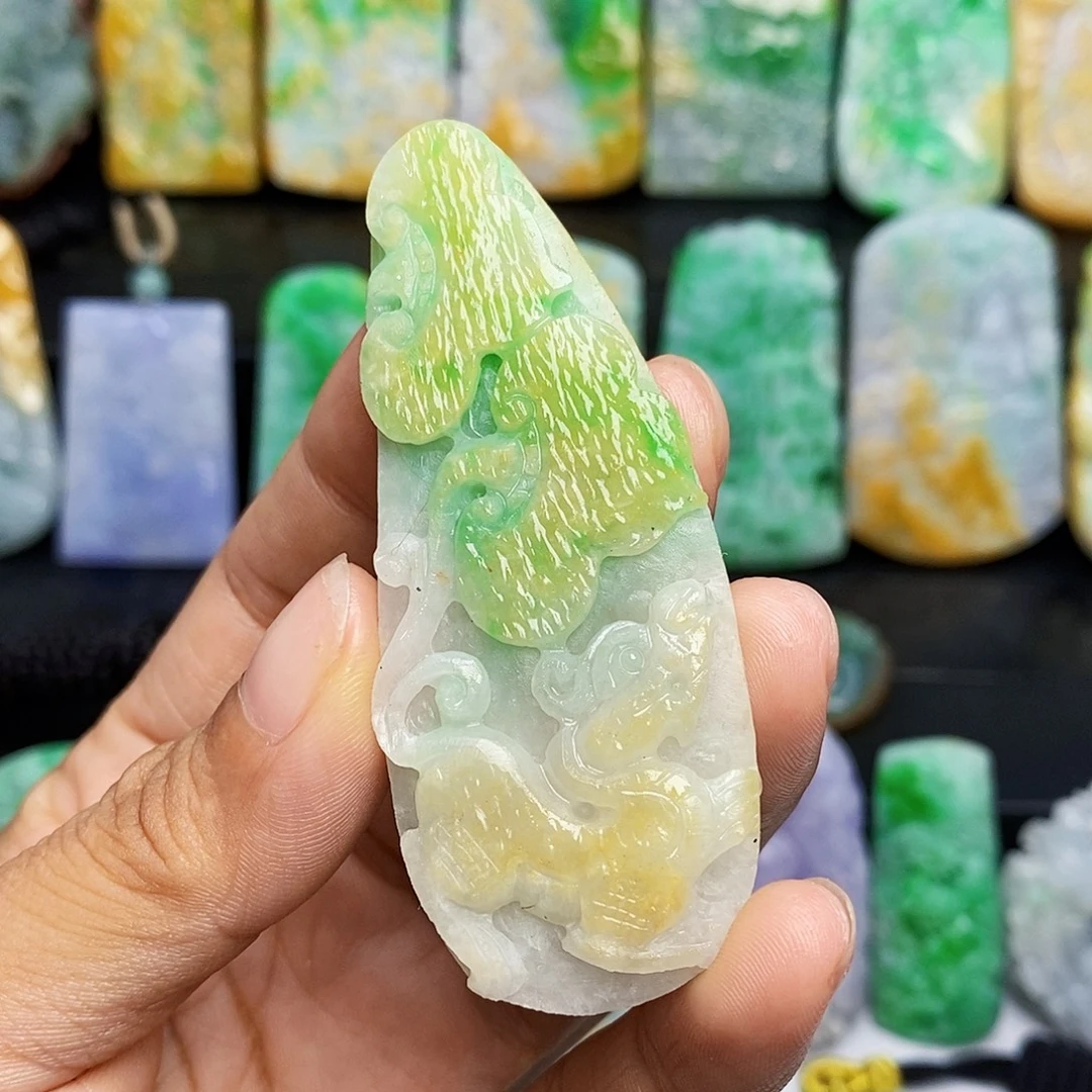 未镶嵌定制翡翠翡翠A货一物一证福利价