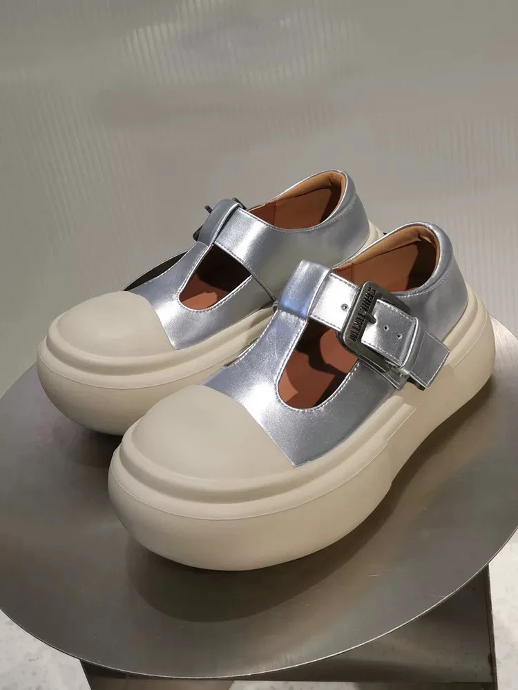 SUSU 【孤品 36】小众百搭休闲玛丽珍大头鞋3109