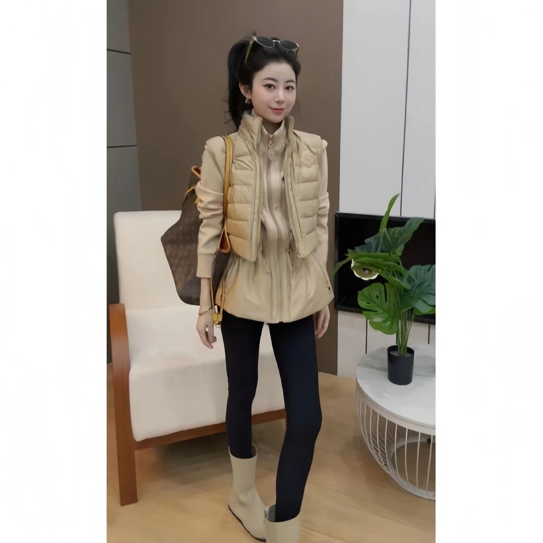 【小余】25655设计师款二合一长袖鹅绒服 女款