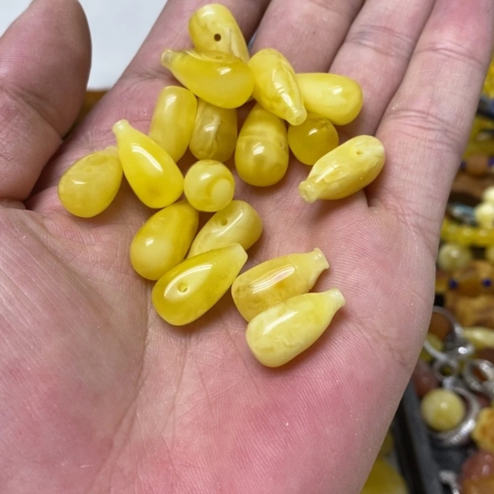 裸石蜜蜡未镶嵌多样性发货其一
