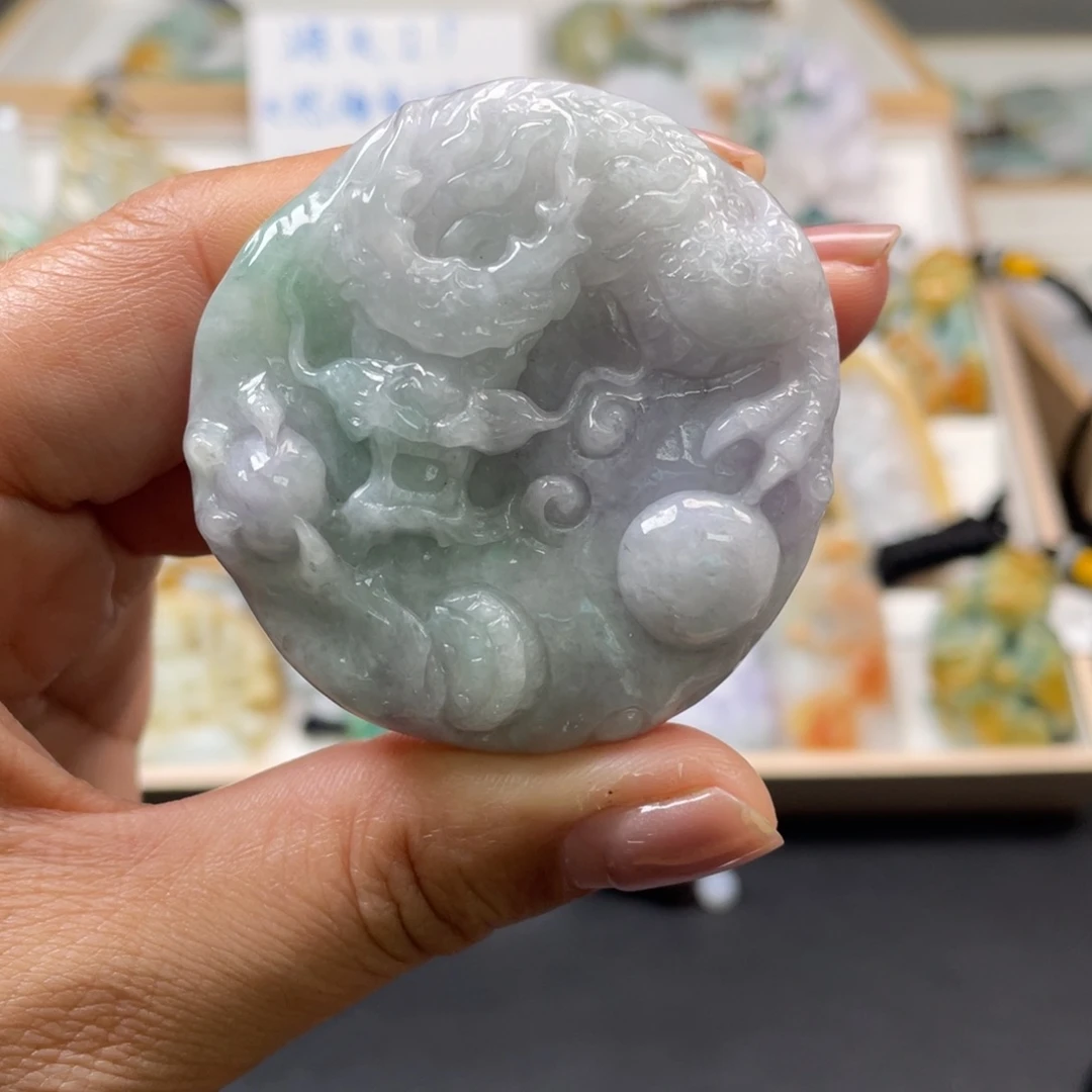 翡翠吊坠(不含链)未镶嵌