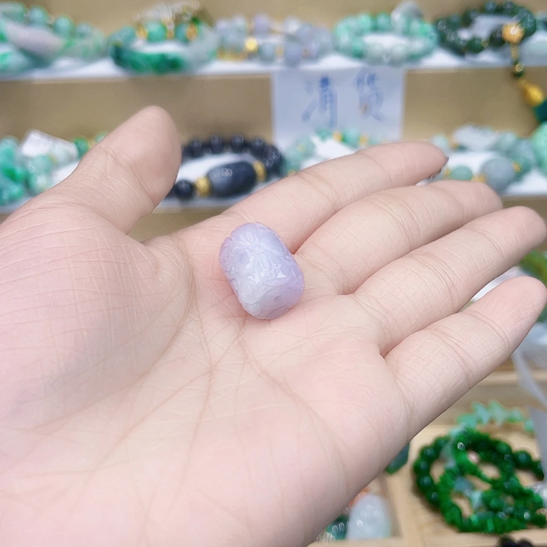 颜***玉翡翠未镶嵌手链手链