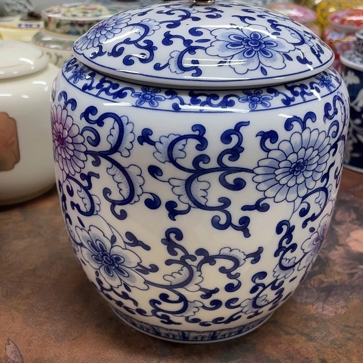 陶瓷罐茶叶罐密封罐储物罐