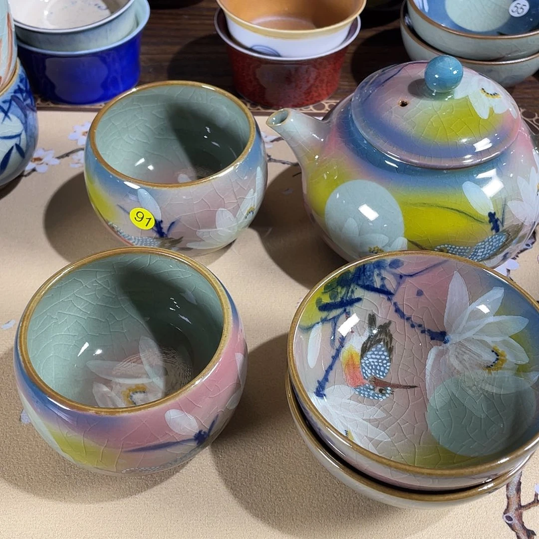 摆件兰*景德镇陶瓷艺术品