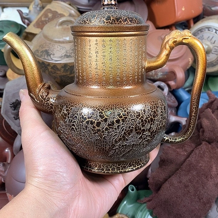 茶壶紫砂微瑕微瑕