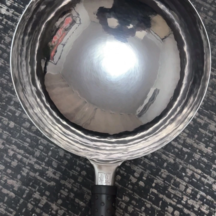 用***6熟铁手工锻打铁锅32