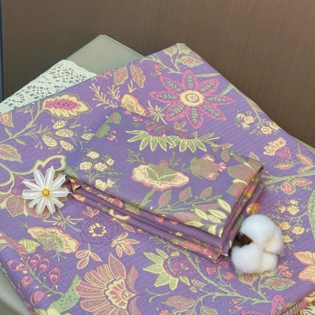 新人福利--紫气东来亲肤双面多功能大床柔软舒适透气床单