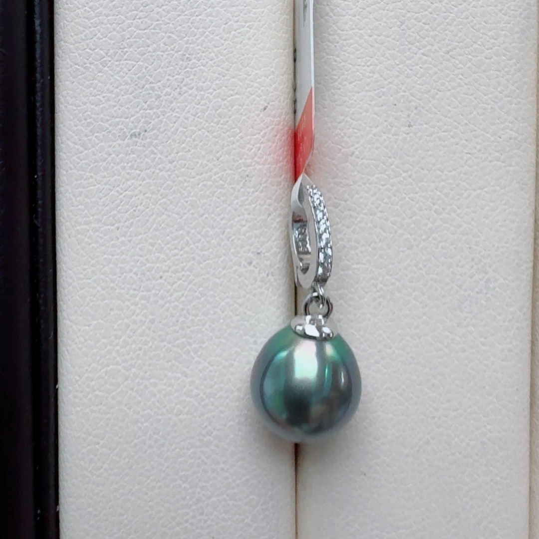 颈饰海水珍珠银S925镶嵌@@v509