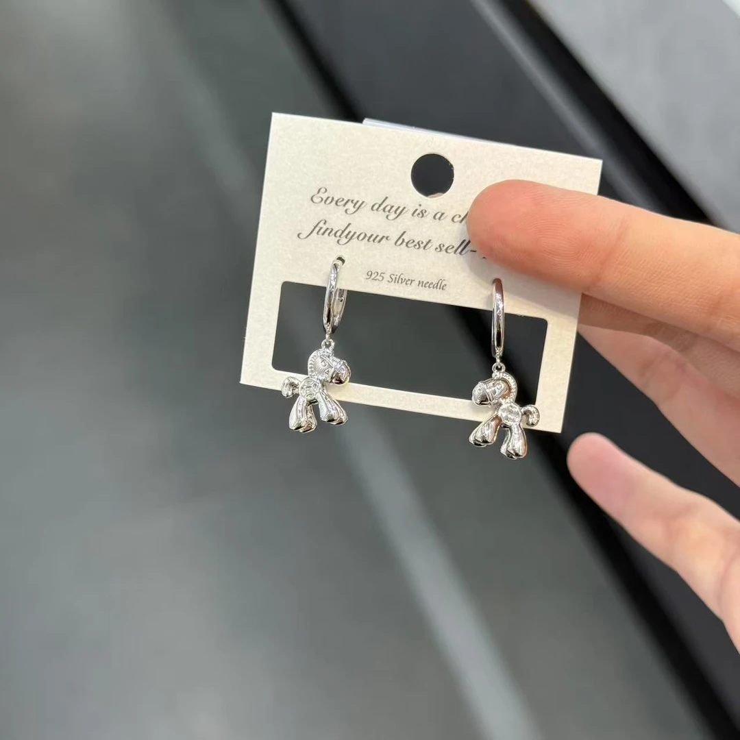 铜合金耳饰 1210 超高版 小木马时尚素款耳扣