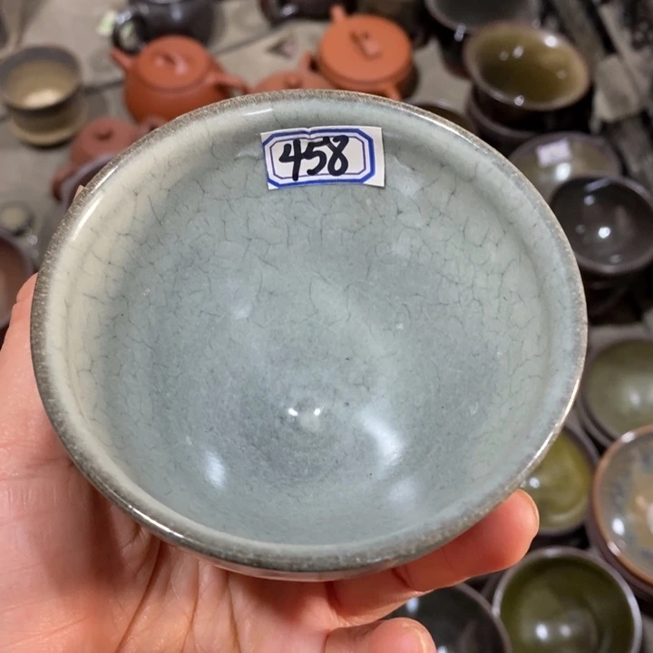 茶盏建阳建盏微瑕柴烧