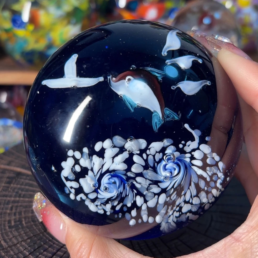 手工艺品琉璃微瑕