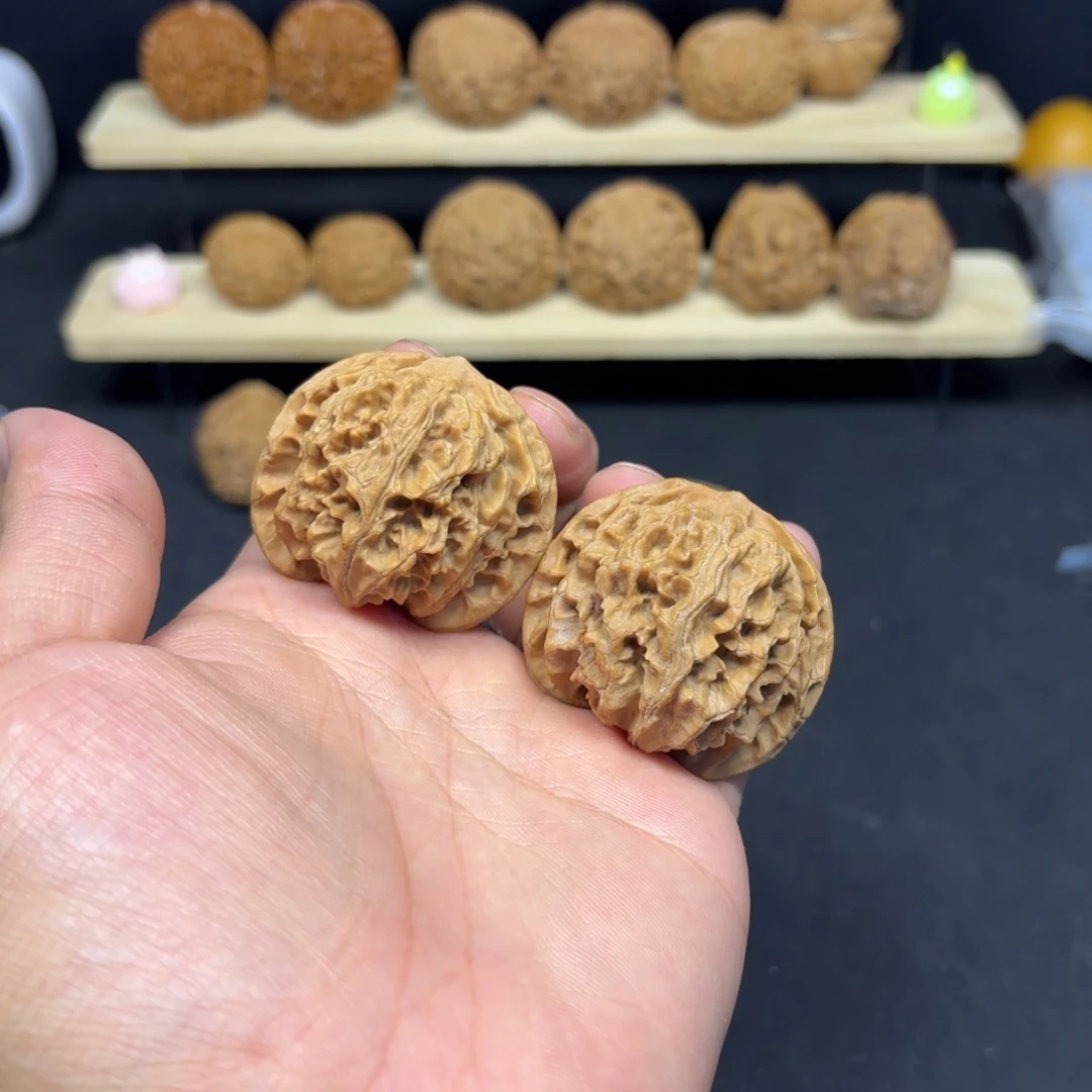 文玩核桃把件43苹果园