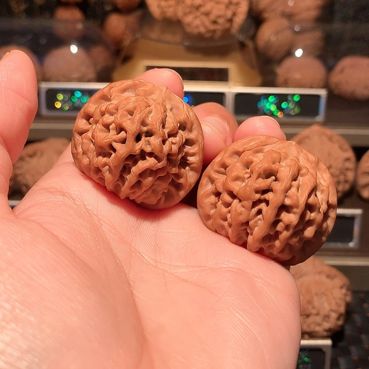 街***家文玩核桃把件秦闷