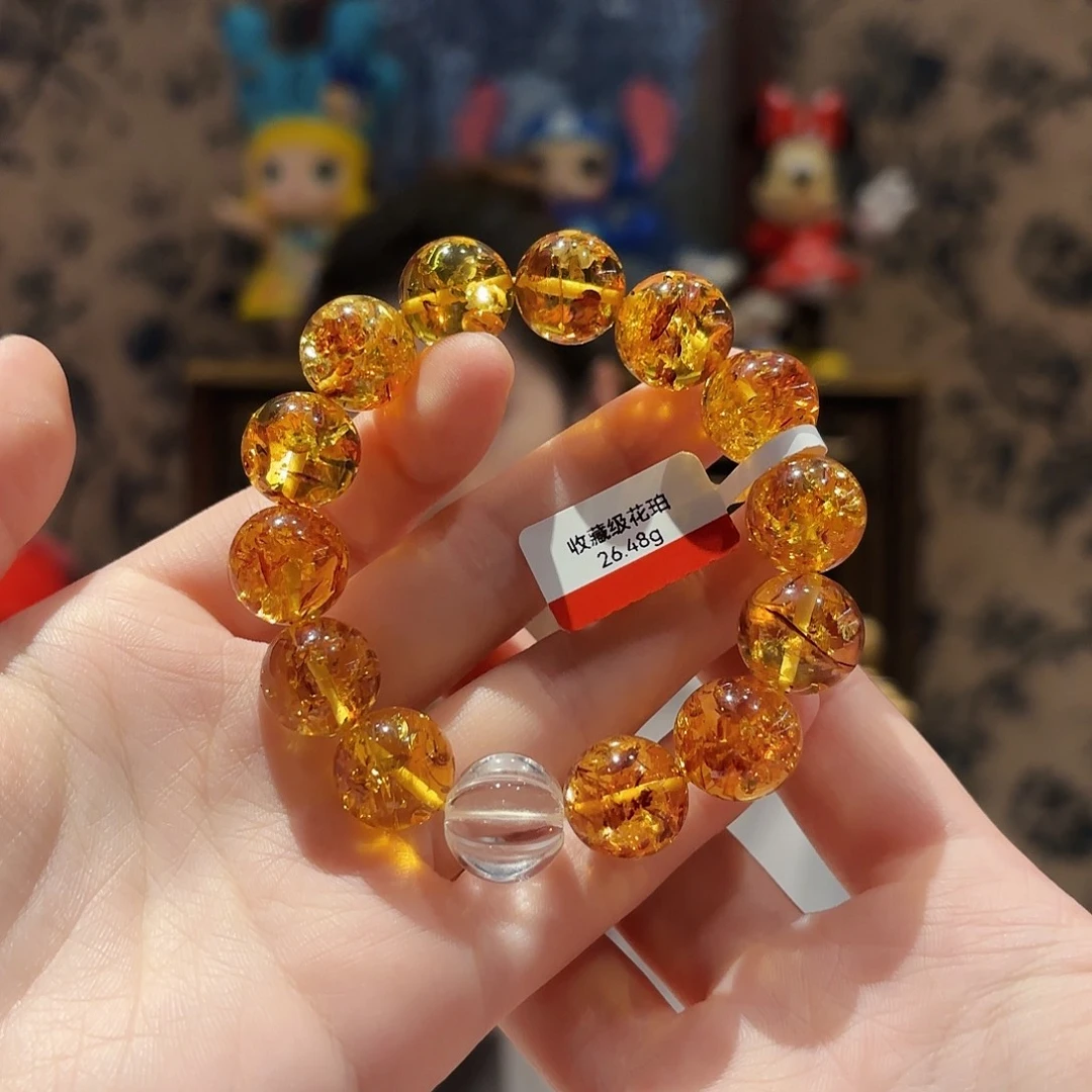 手链琥珀未镶嵌手串