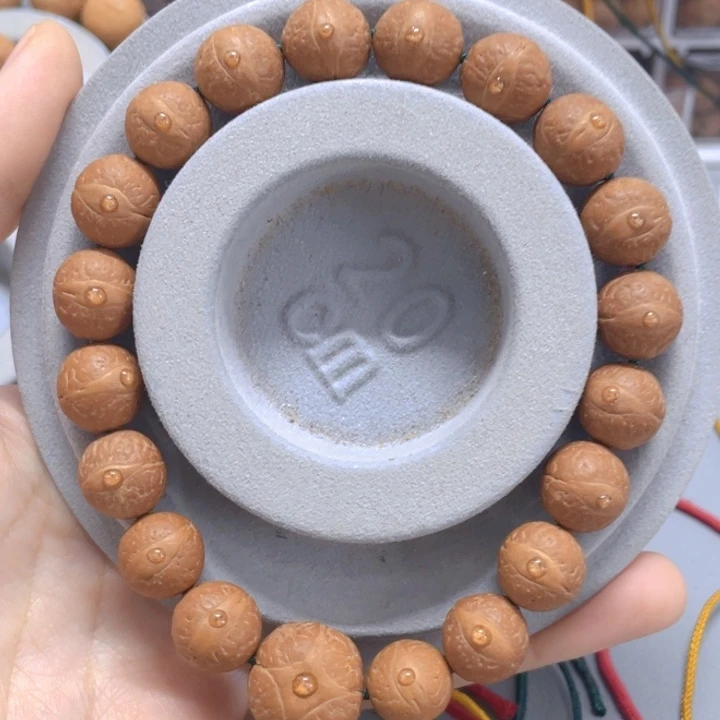 凤眼菩提手串12mm+凤眼92@1259