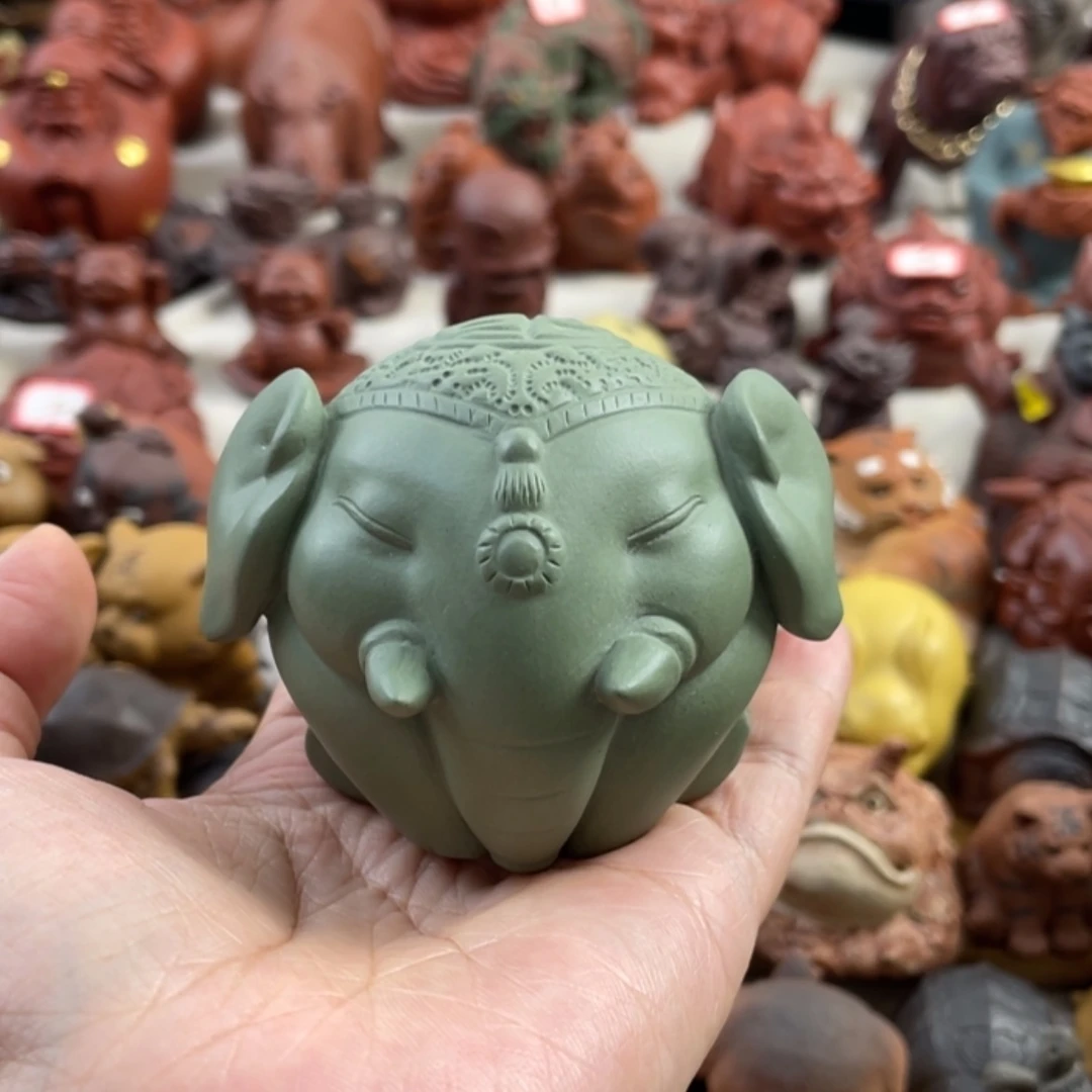 【闪购商品】紫砂茶宠紫砂大象