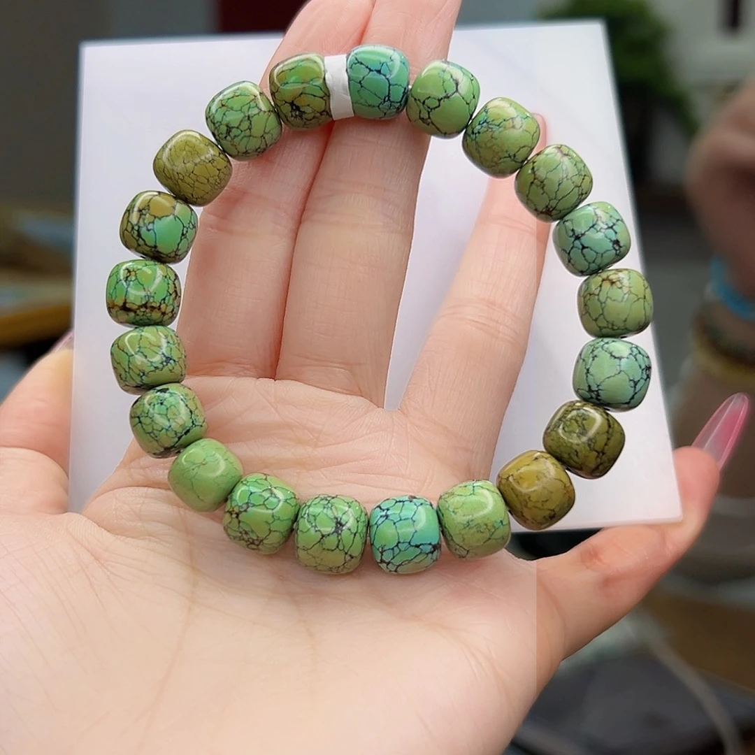 绿松石珠宝奇石未镶嵌花****y