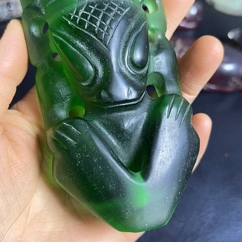 白玉菩提把件一个一个