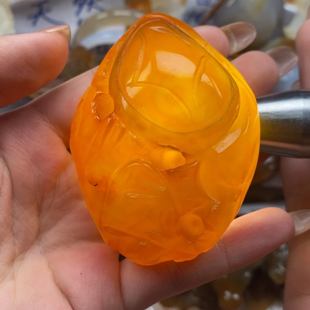 玛瑙/玉髓未镶嵌颈饰