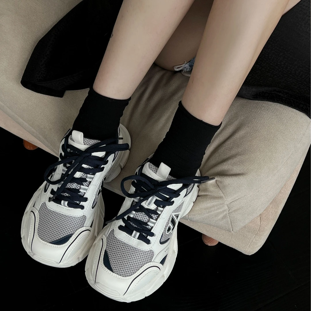 丝柏兰ins风学生厚底老爹单鞋334243311