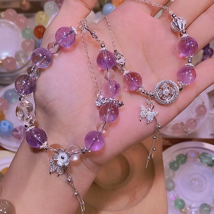 水晶手链未镶嵌黎*差价