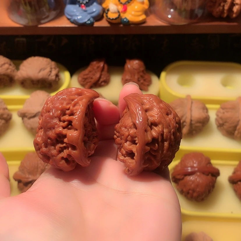 【闪购商品】把件文玩核桃蛇头48