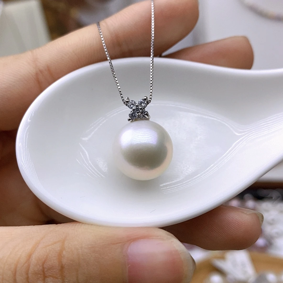 淡水珍珠未镶嵌吊坠(赠链)