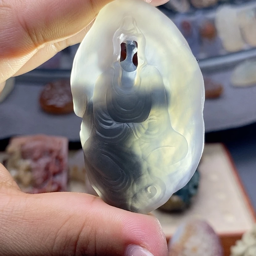 【闪购商品】未镶嵌吊坠定制玛瑙