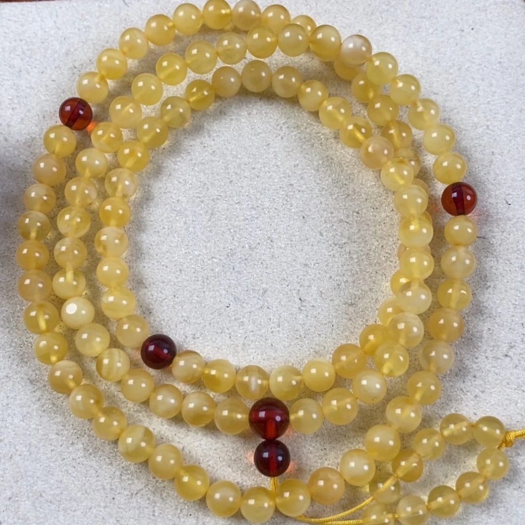 蜜蜡未镶嵌珠宝奇石5➕金绞蜜