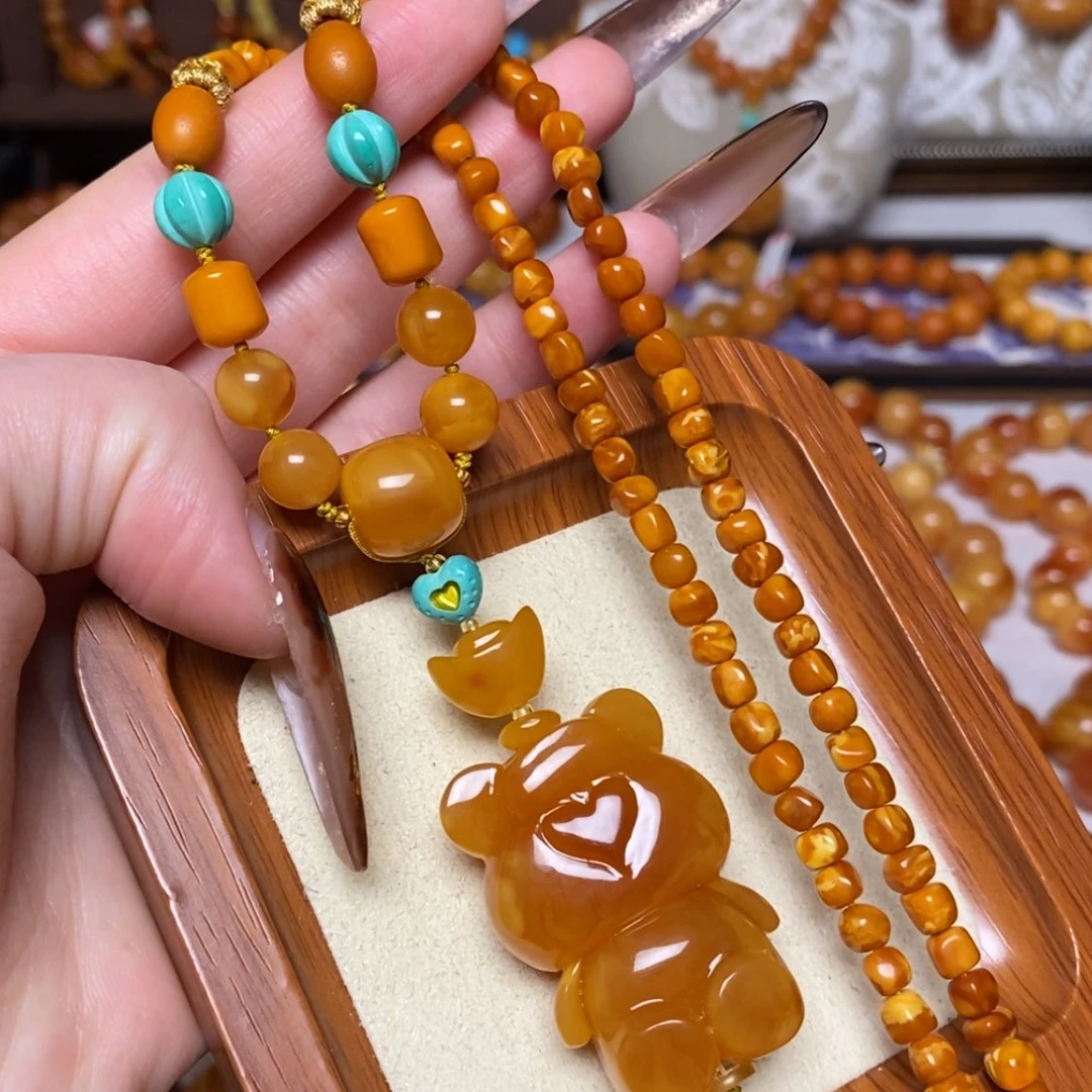 【闪购商品】手链蜜蜡未镶嵌项链
