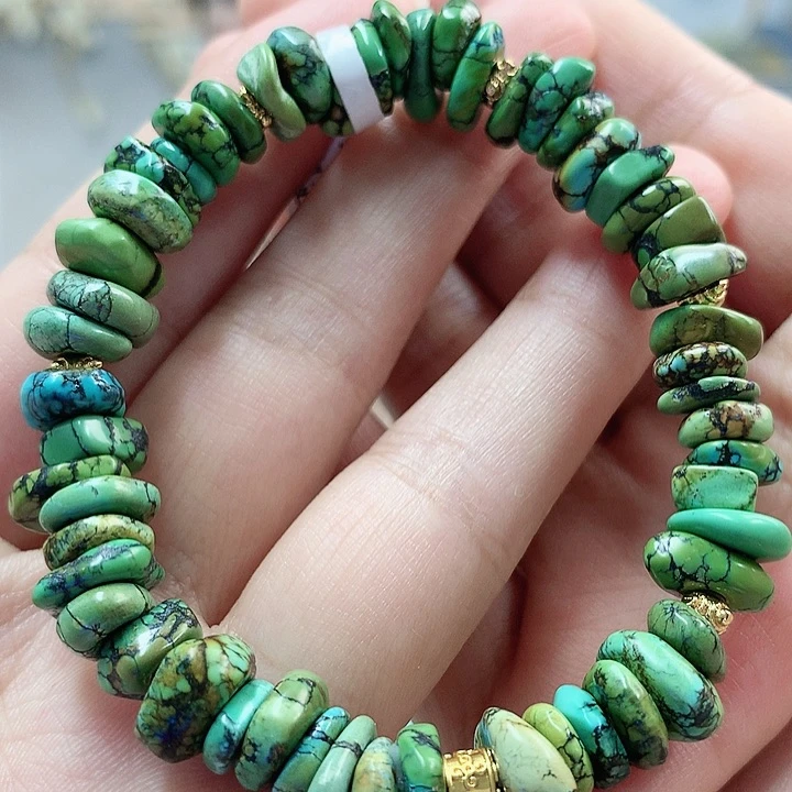 未镶嵌绿松石珠宝奇石