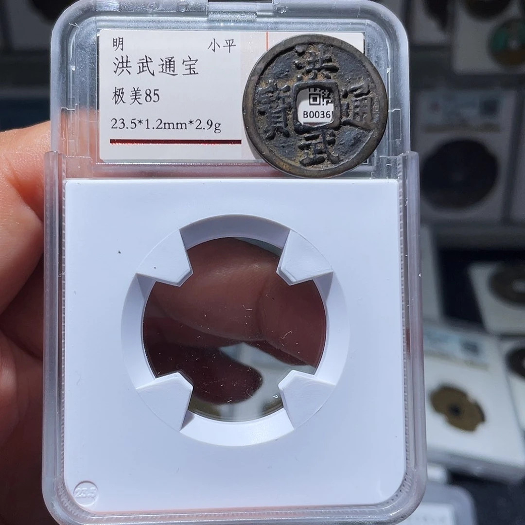 铜天浩古泉(幺妹精选)洪武小平329