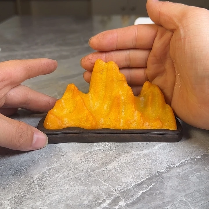 高***奇石茶宠鱼缸文房摆件