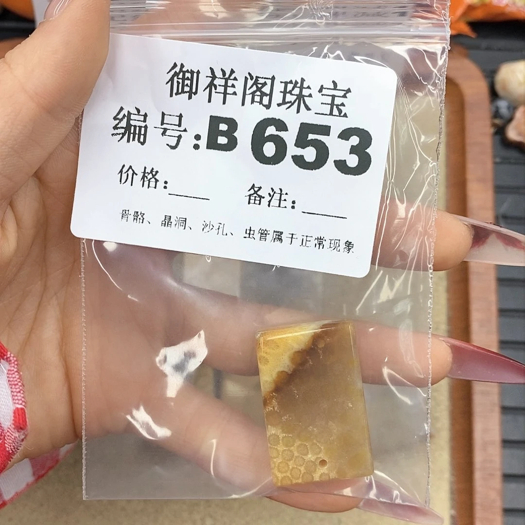 硅化珊瑚（珊瑚玉）颈饰未镶嵌星****.