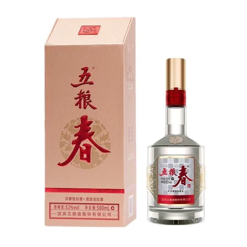 五粮液五粮春 52度500ml*1瓶 浓香型白酒