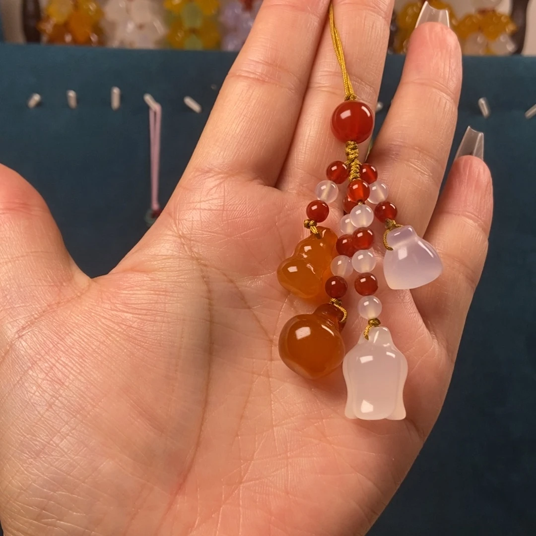 新品四季平安手机链