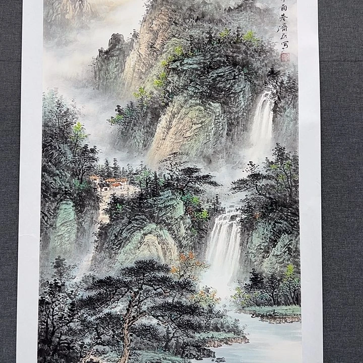 国画书画作品多次