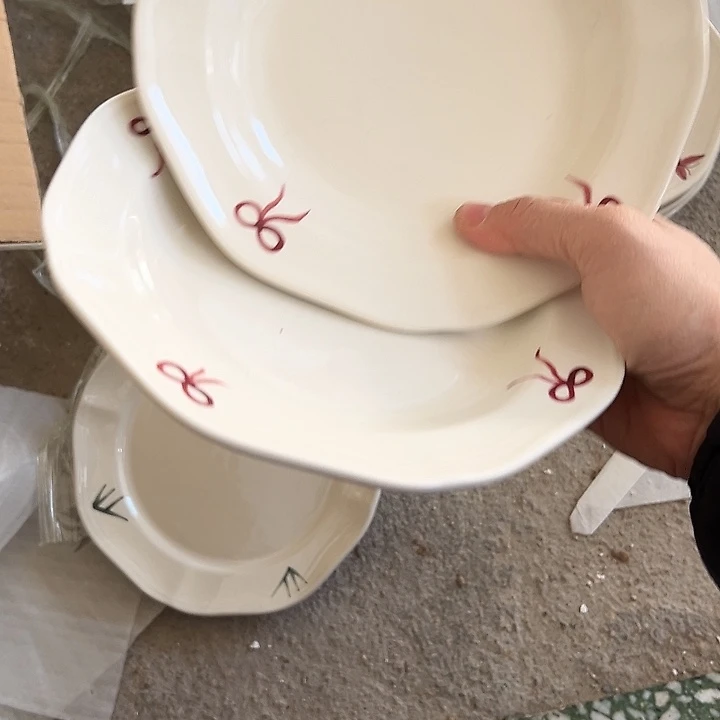 瓷片默认瑕疵商品蝴蝶结4