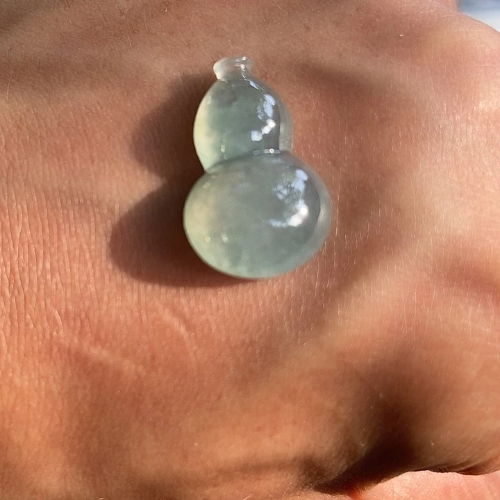 未镶嵌定制翡翠葫芦