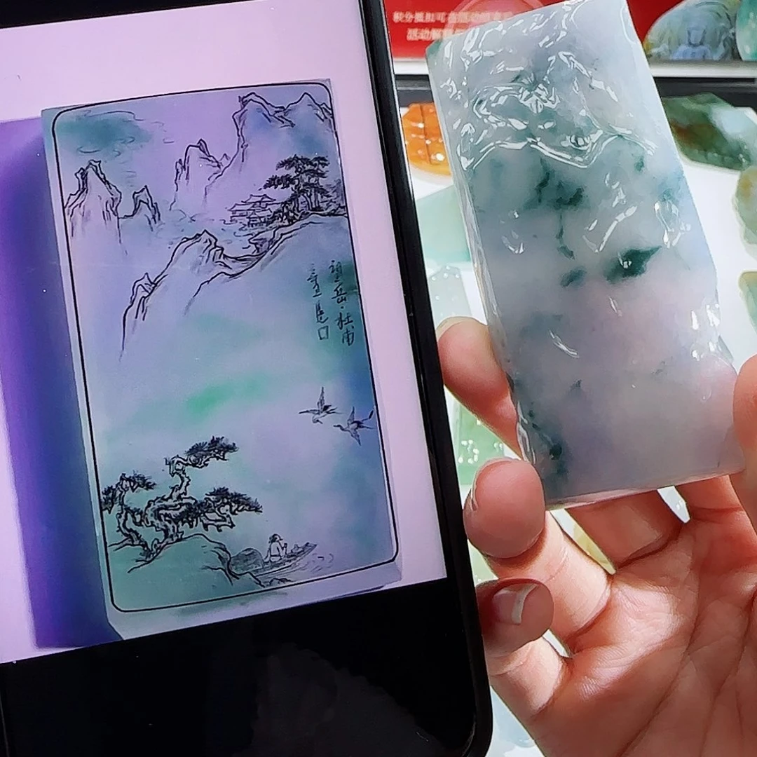 定制翡翠未镶嵌翡翠定制