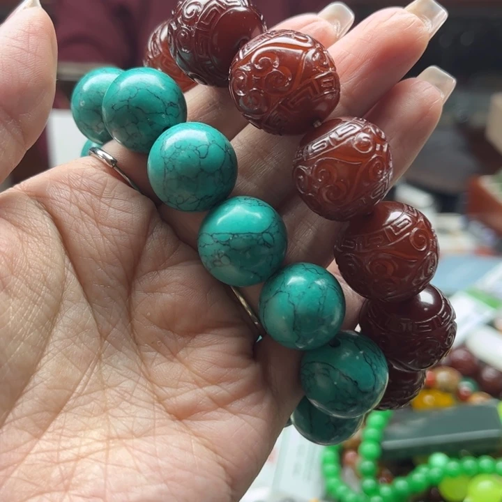 石英质玉手镯未镶嵌掌**人