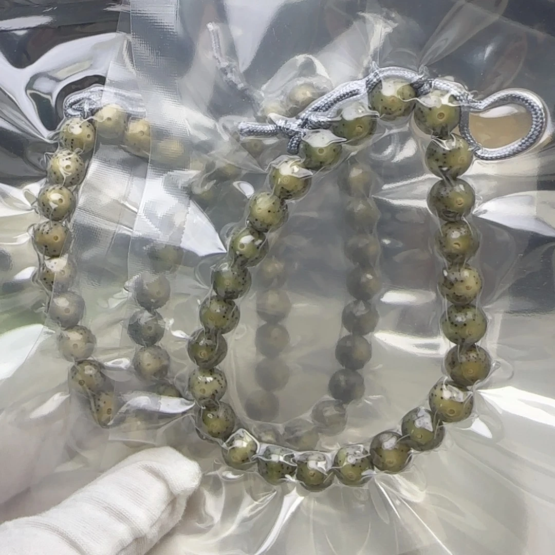 星月菩提手串卡9圆珠石玉