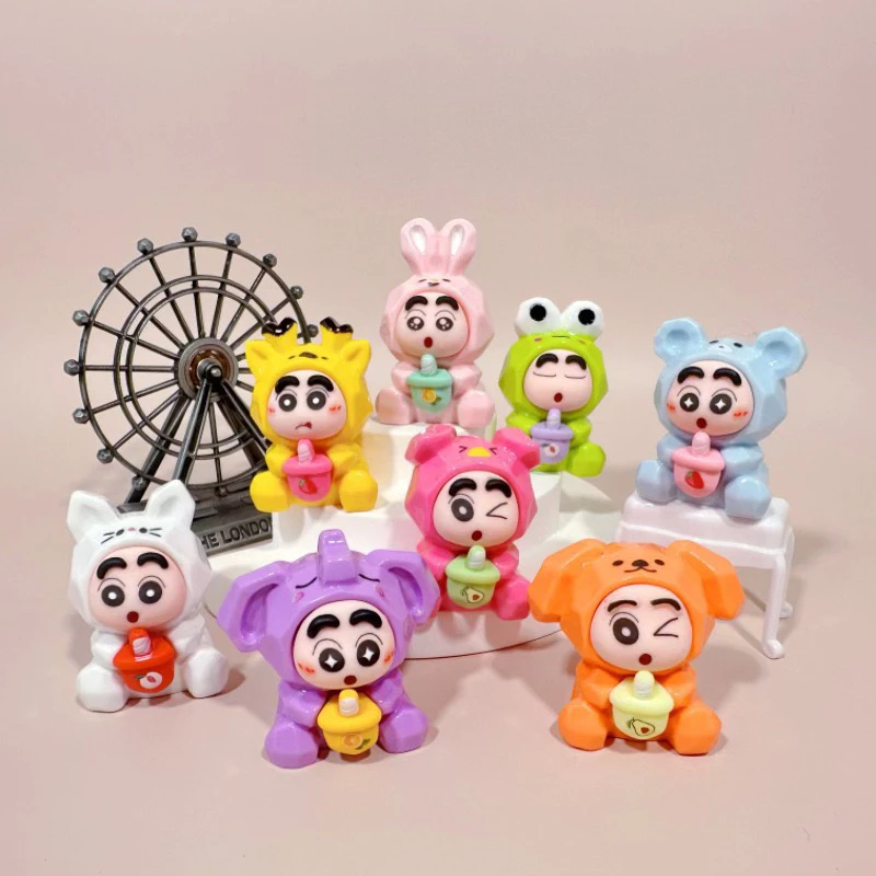 【动物奶茶杯小新】儿童配饰摆件装饰