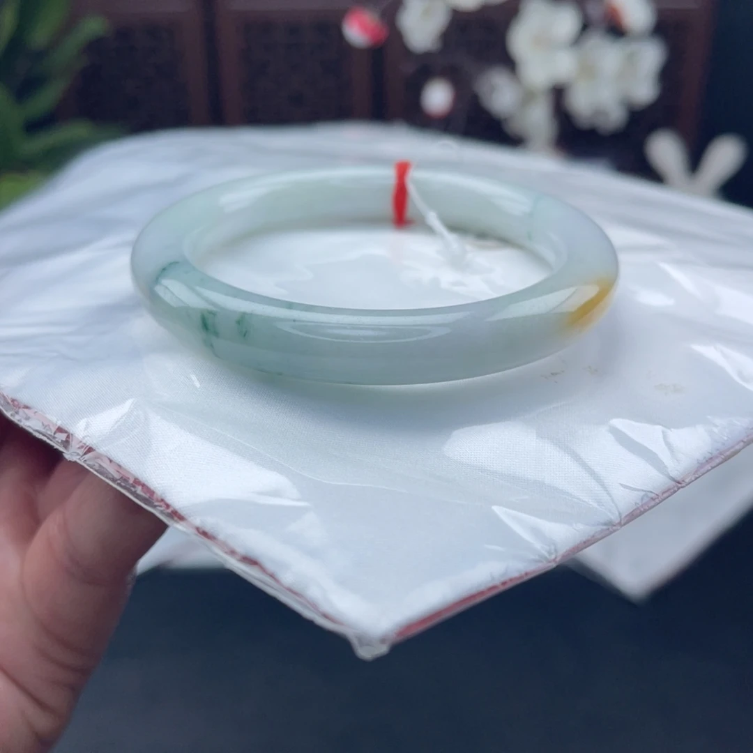 翡翠未镶嵌把件59-60圆条